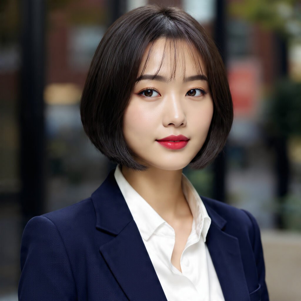 Trending Medium Bob Hairstyles: 15 Gorgeous Ideas Worth Saving on Pinterest 2 Classic Blunt Medium Bob