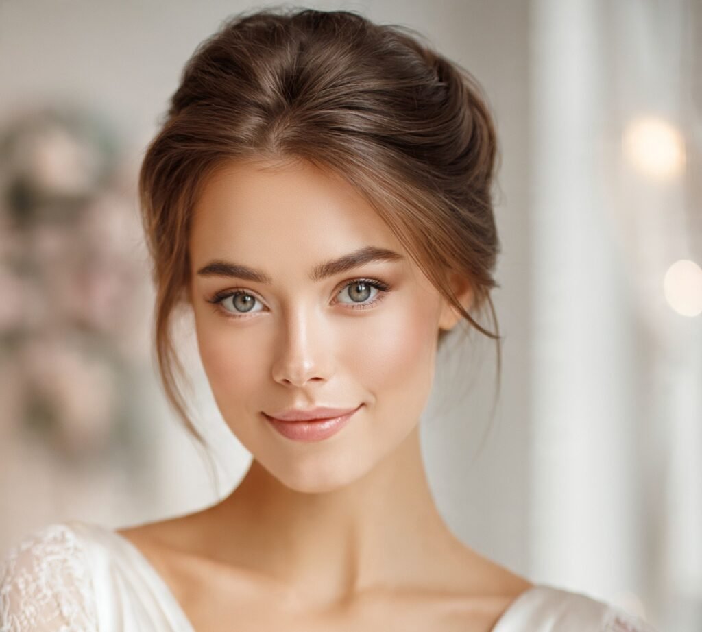 Classic Bridal Updo cropped