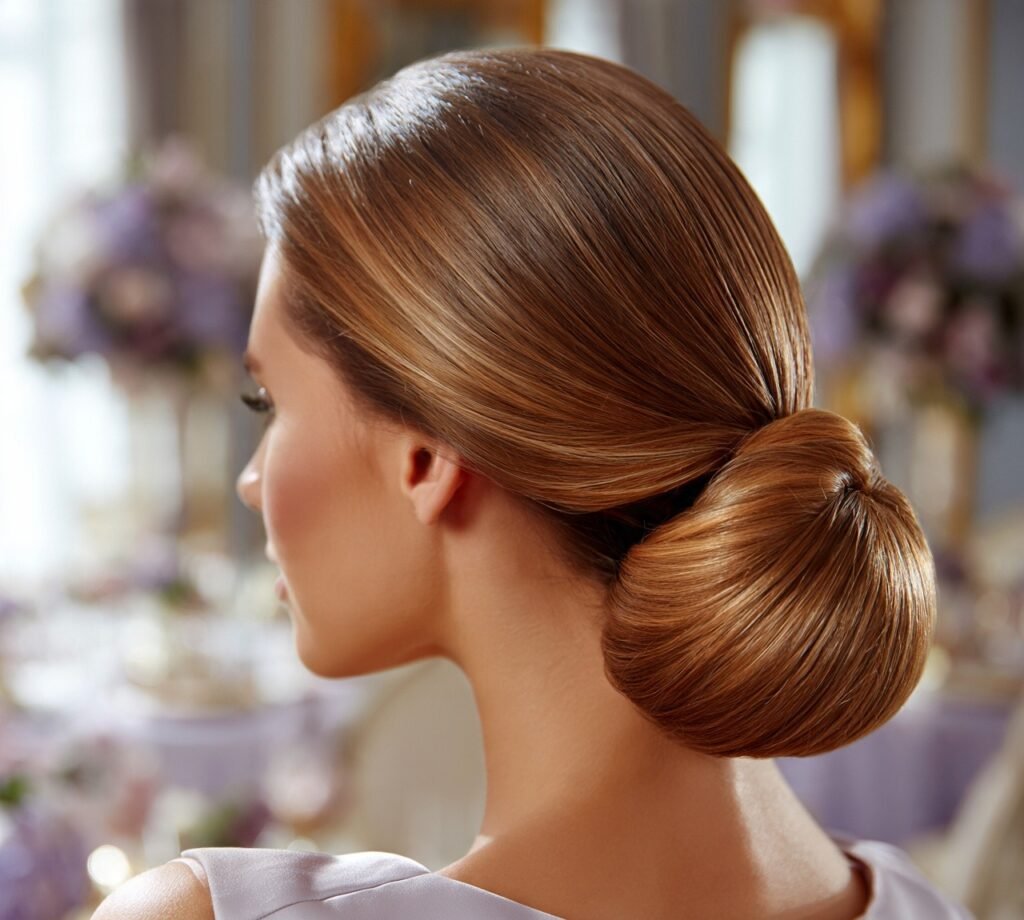 Classic Chignon cropped
