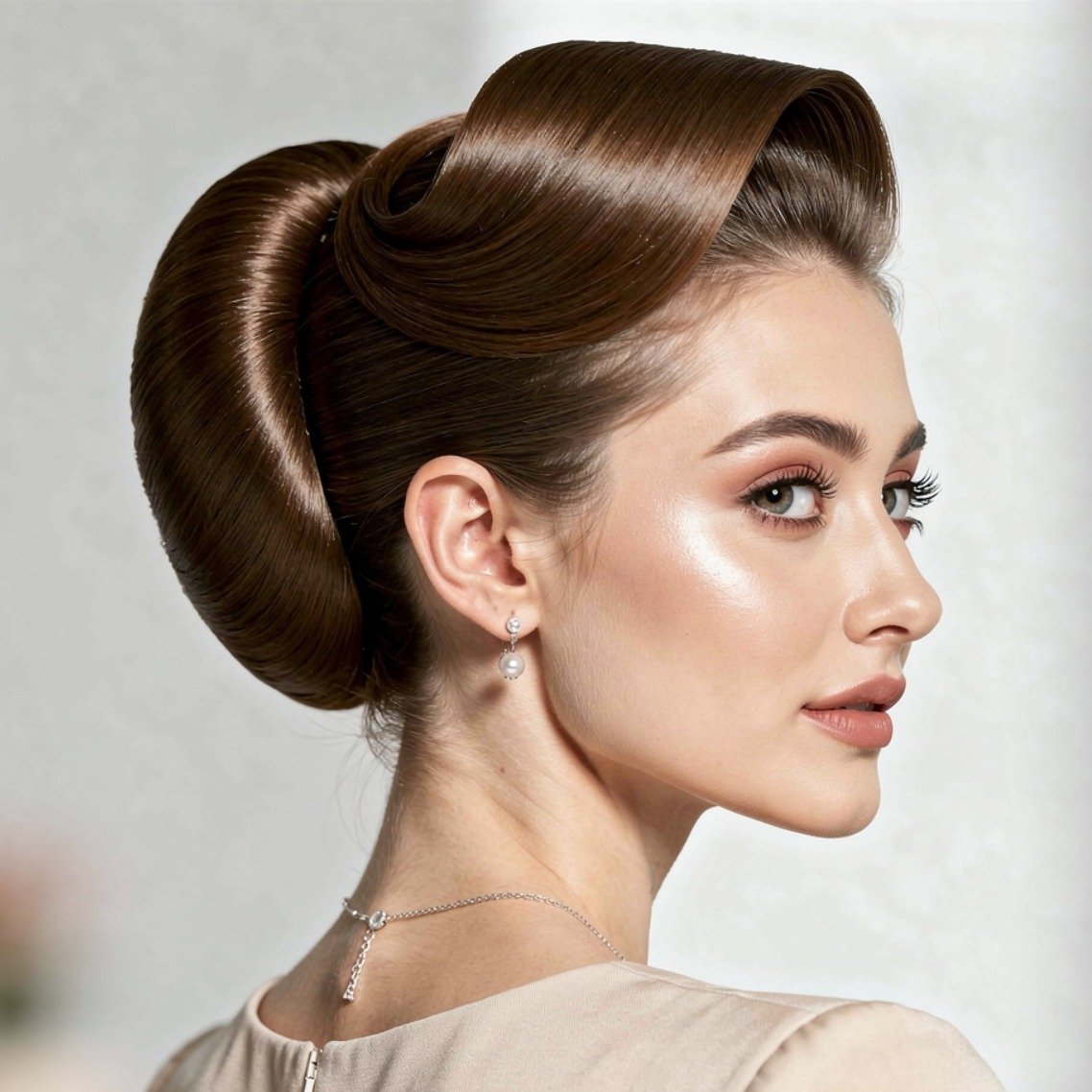 15 Simple Wedding Hairstyles That Look Elegant and Timeless 9 Classic French Twist