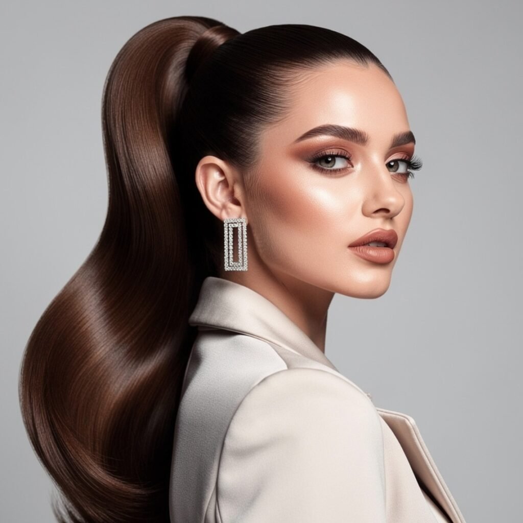 Classic High Ponytail 1
