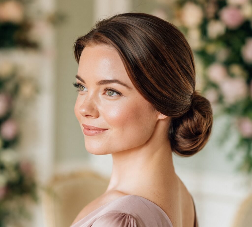 13 Stunning Wedding Hairstyles for Bridesmaids (With Styling Tips) 2 Classic Low Bun