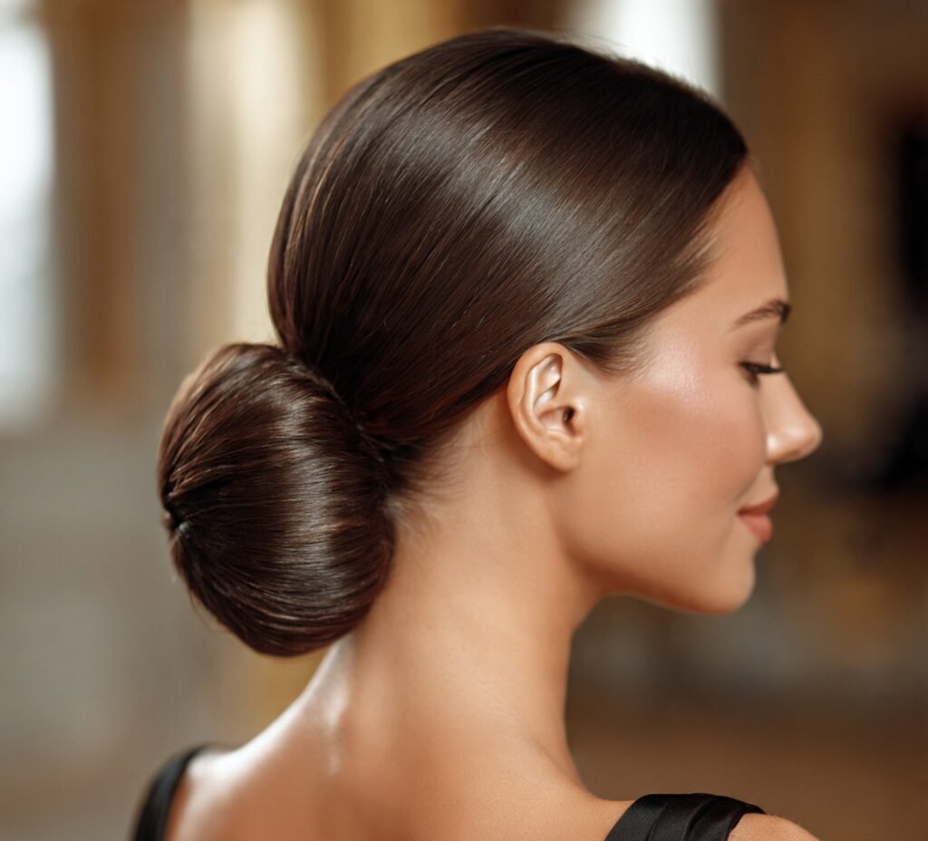 15 Trending Formal Hairstyles for Long Hair You'll Want to Try 1 Classic Low Bun 2