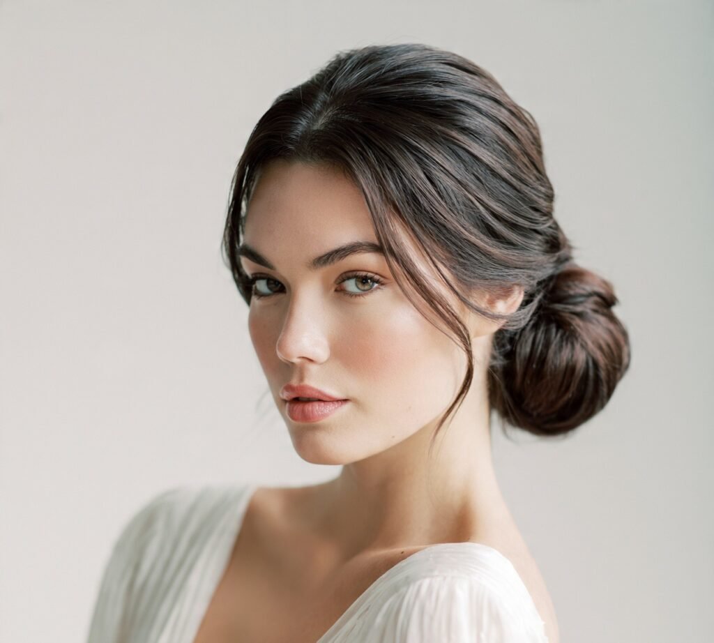 Classic Low Bun cropped