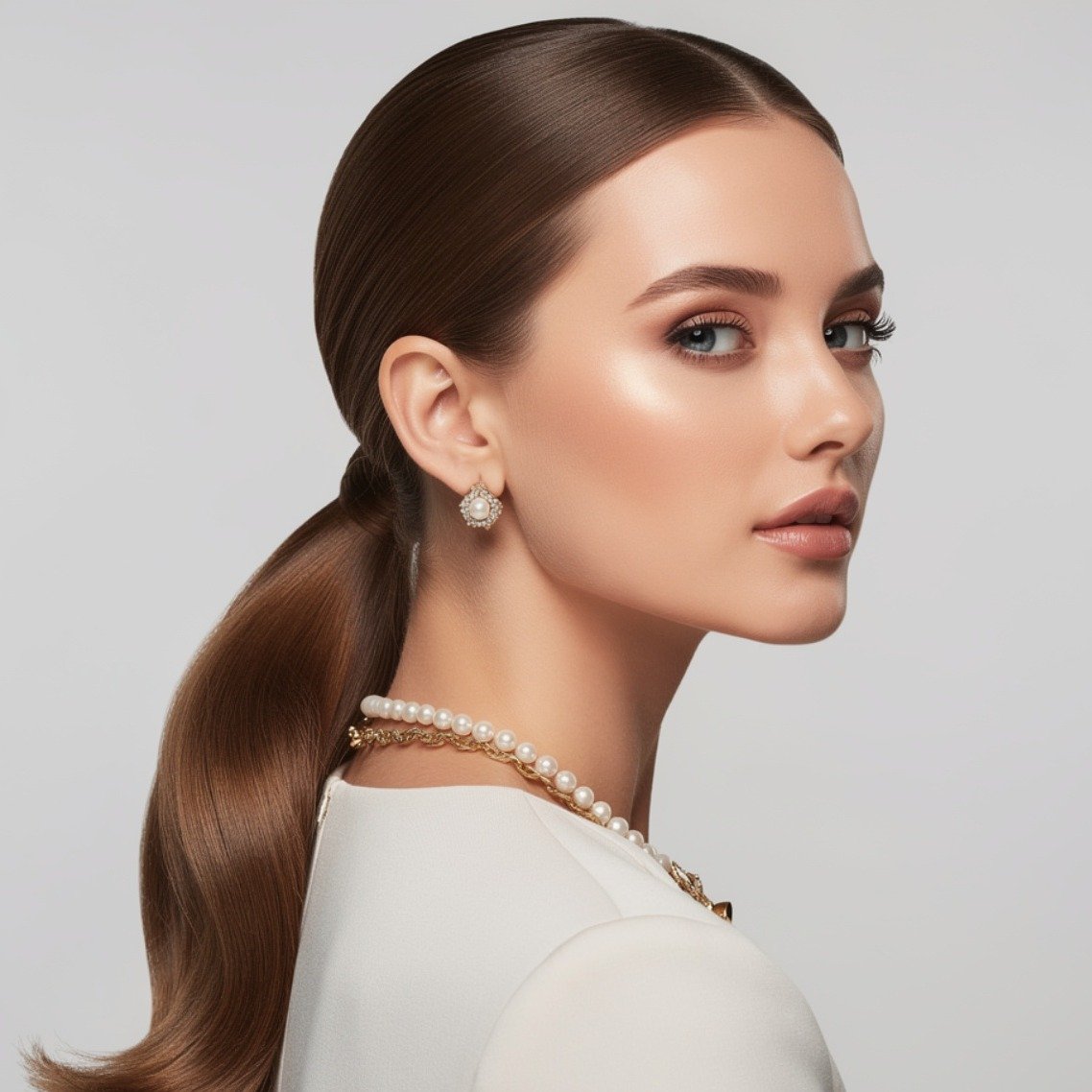 15 Trending Hairstyles Simple Enough for Everyday Style 2 Classic Low Ponytail 2