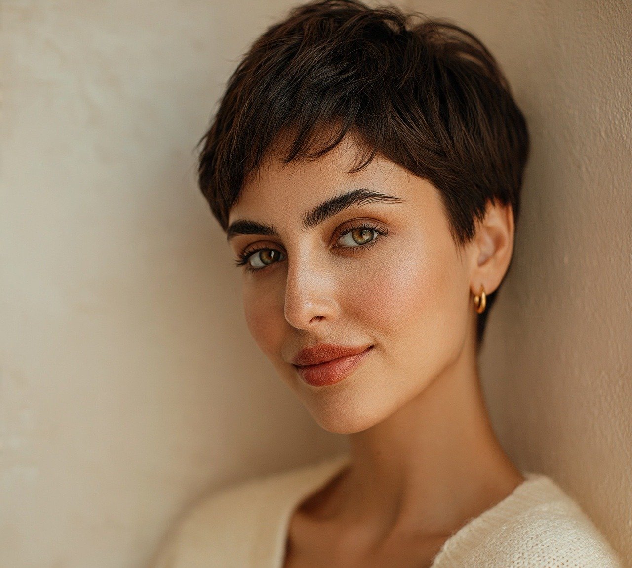 Classic Pixie Haircut For Short Hairs