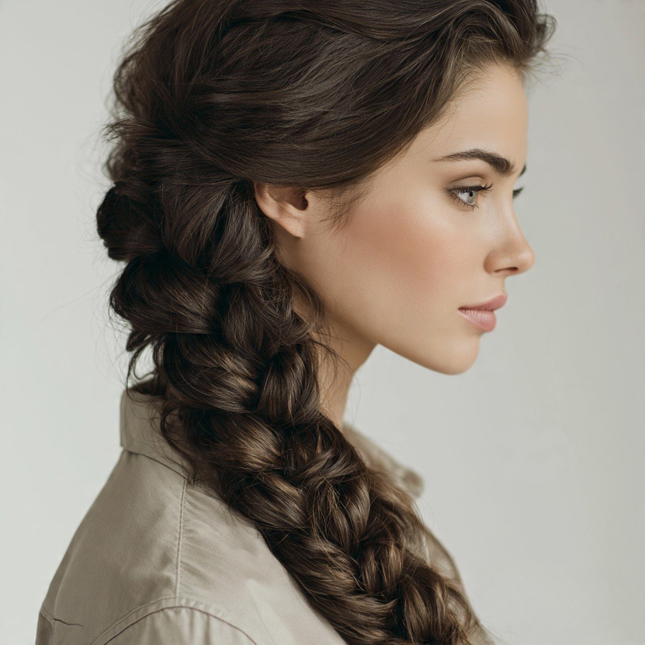 16 Trending Quick and Easy Hairstyles That Save Time and Look Gorgeous 6 Classic Side Braid Quick and Easy Hairstyle