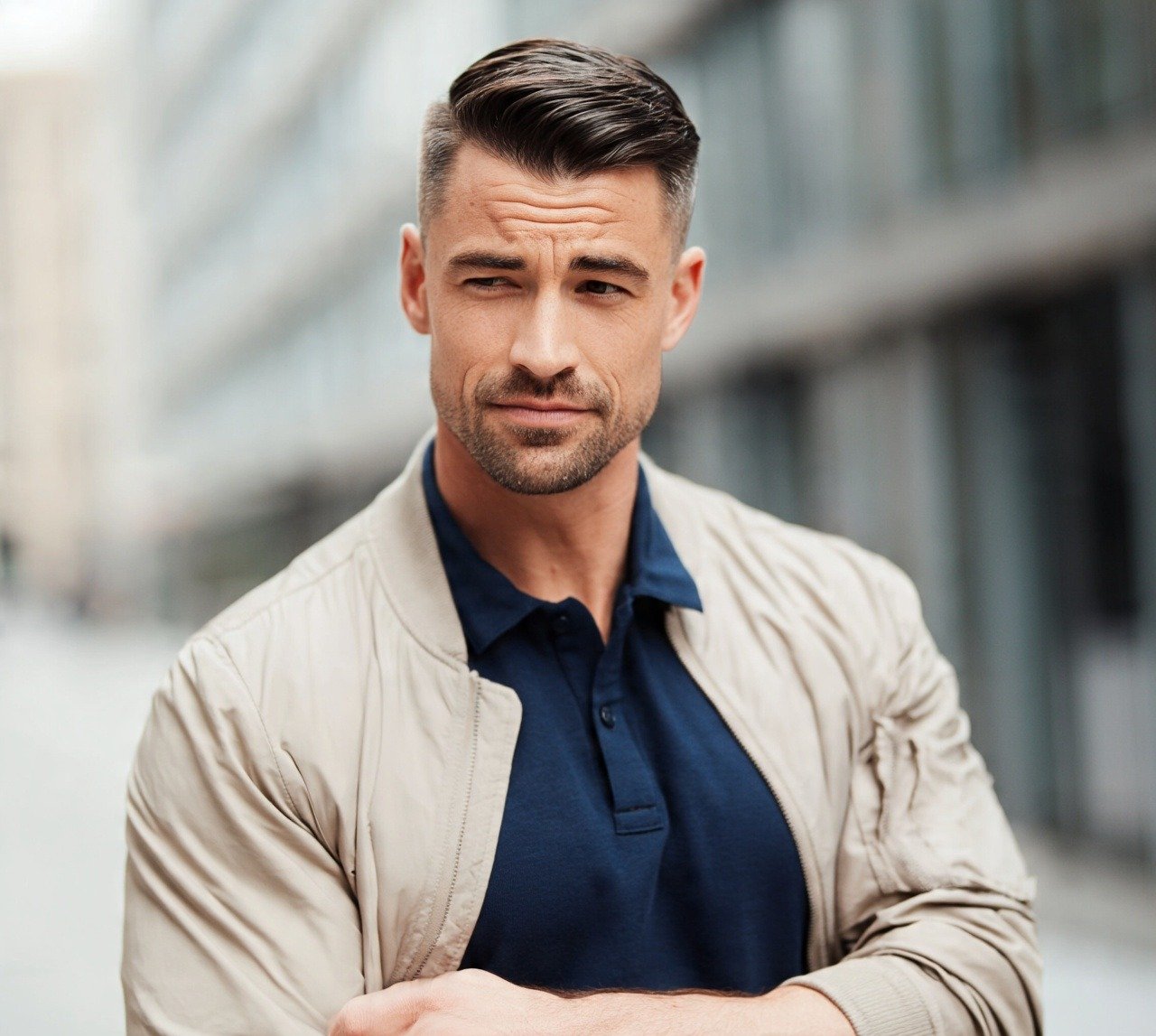 Classic Taper Fade Haircut For Men