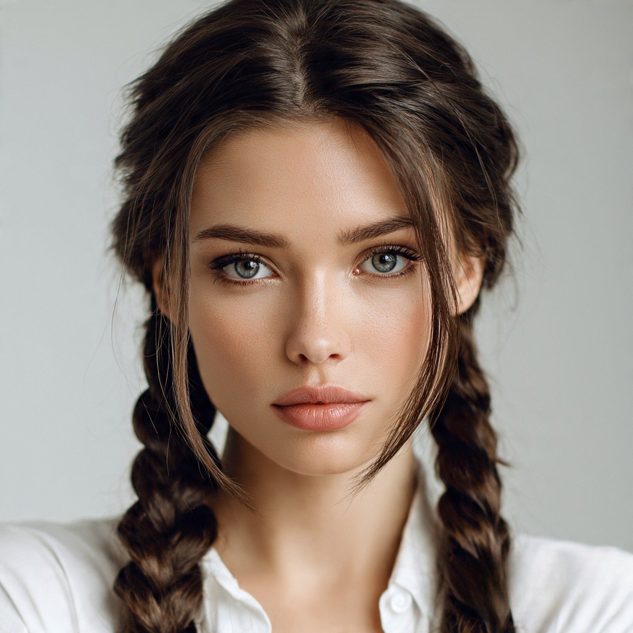 Classic Three Strand Braid Easy Hairstyle