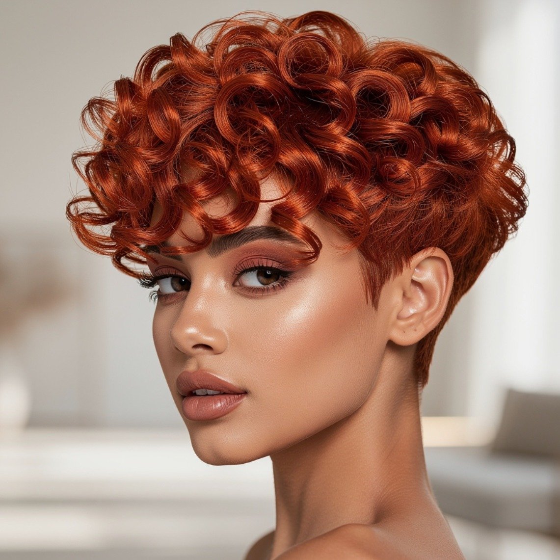 Colored Curly