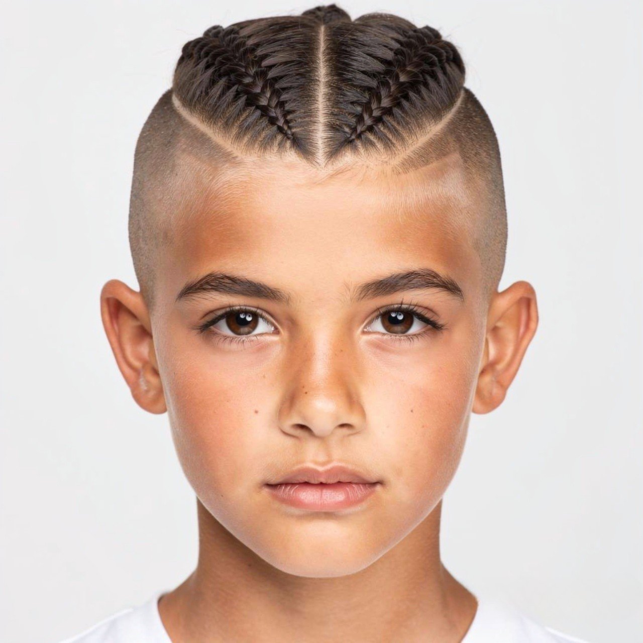 Cornrow Mohawk Hairstyle for School