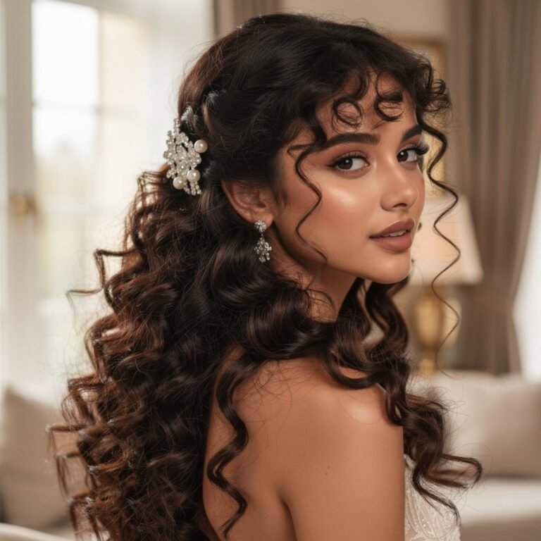 15 Stunning Curly Hairstyles for Wedding Ideas for Brides and Guests 20 curly hairstyles for wedding