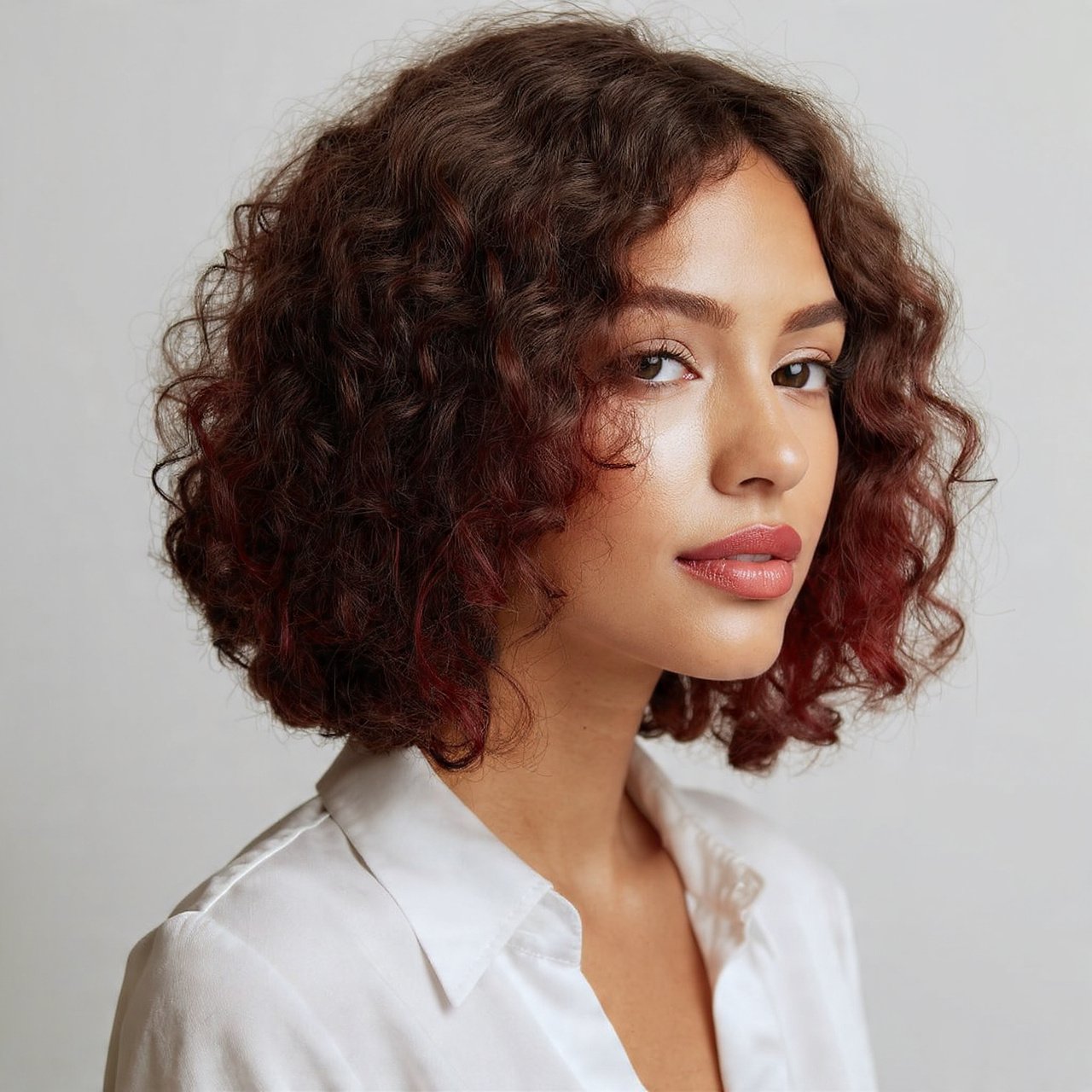 Curly Lob Long Curly Bob