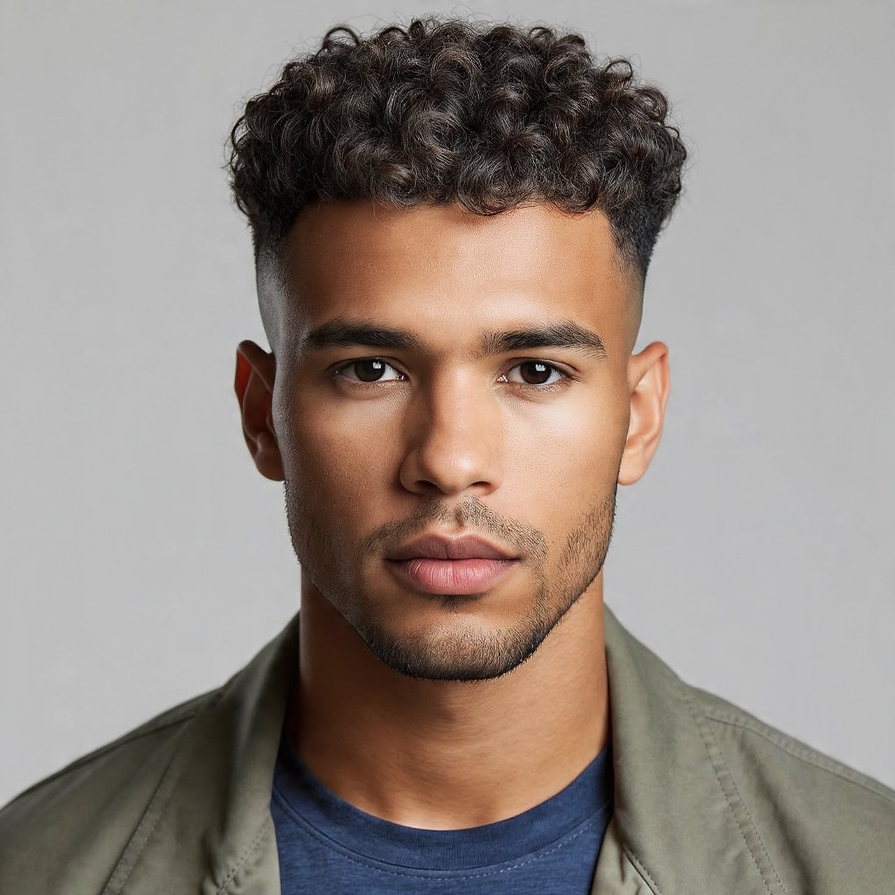 14 Trending Men Curly Hairstyles That Surely Define Your Look 2 Curly Low Taper Men