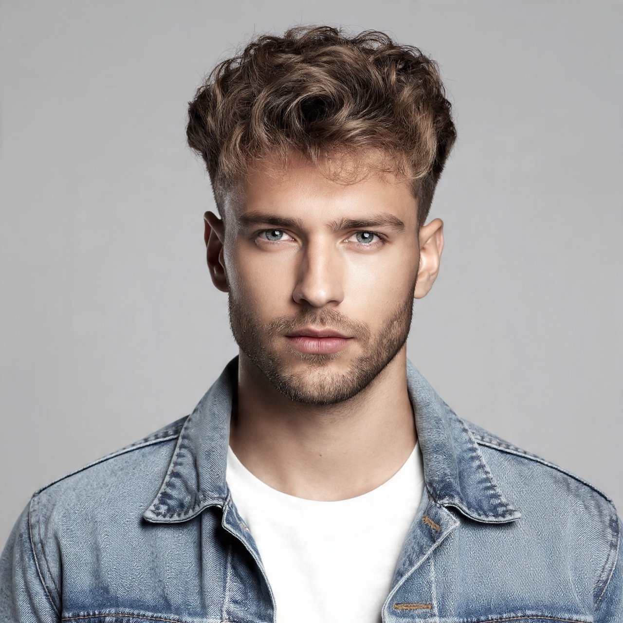 16 Curly Hairstyles Men Will Love This Year 15 Curly Messy Top Hairstyle For Men