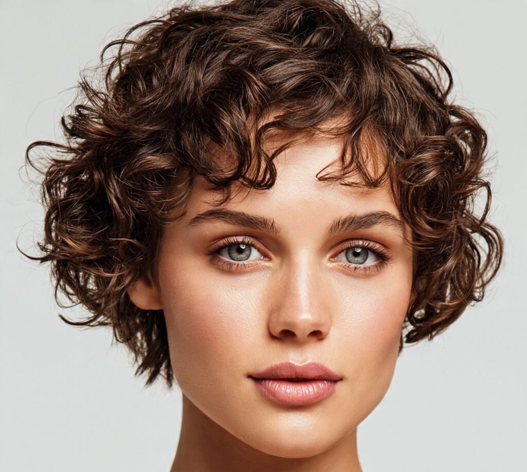 17 Edgy Pixie Bob Hairstyles for Bold, Effortless Style 5 Curly Pixie Bob 1