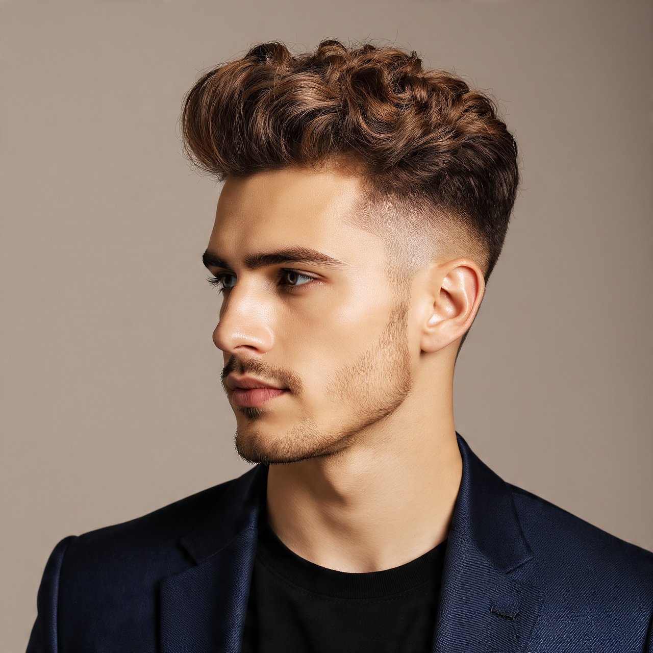 16 Curly Hairstyles Men Will Love This Year 9 Curly Pompadour Hairstyle For Men 1