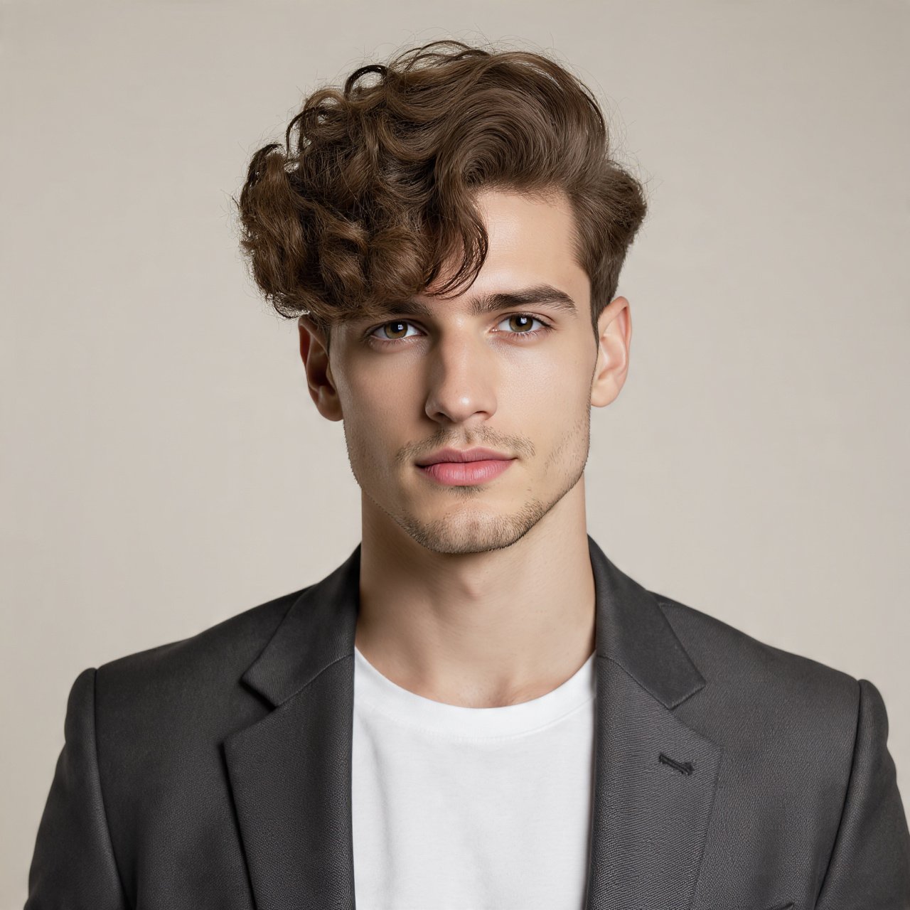 16 Curly Hairstyles Men Will Love This Year 10 Curly Side Swept Hairstyle For Men