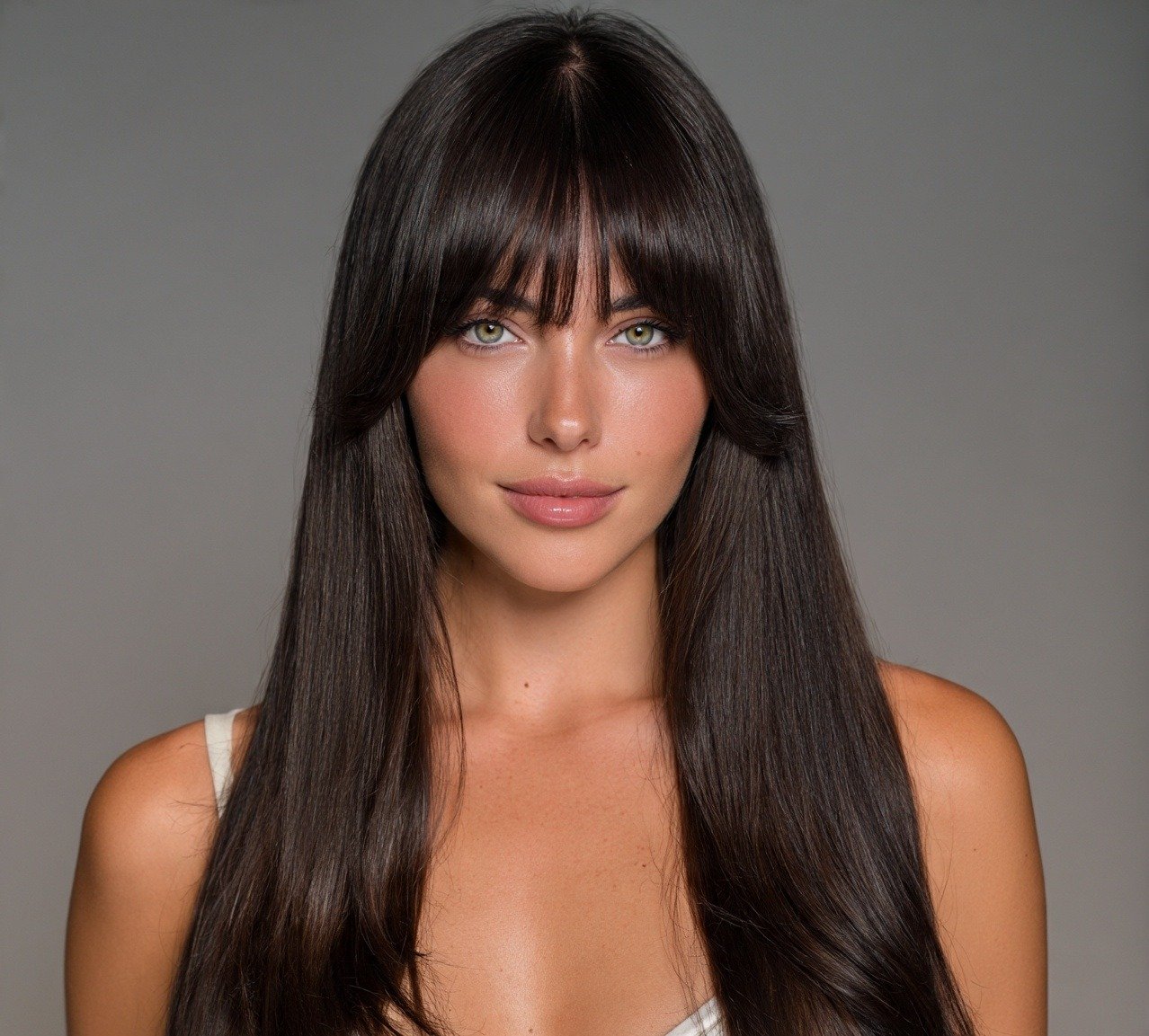 15 Most Flattering Long Face Haircuts That Balance Your Features Beautifully 4 Curtain Bang Width Enhancer for Long Faces