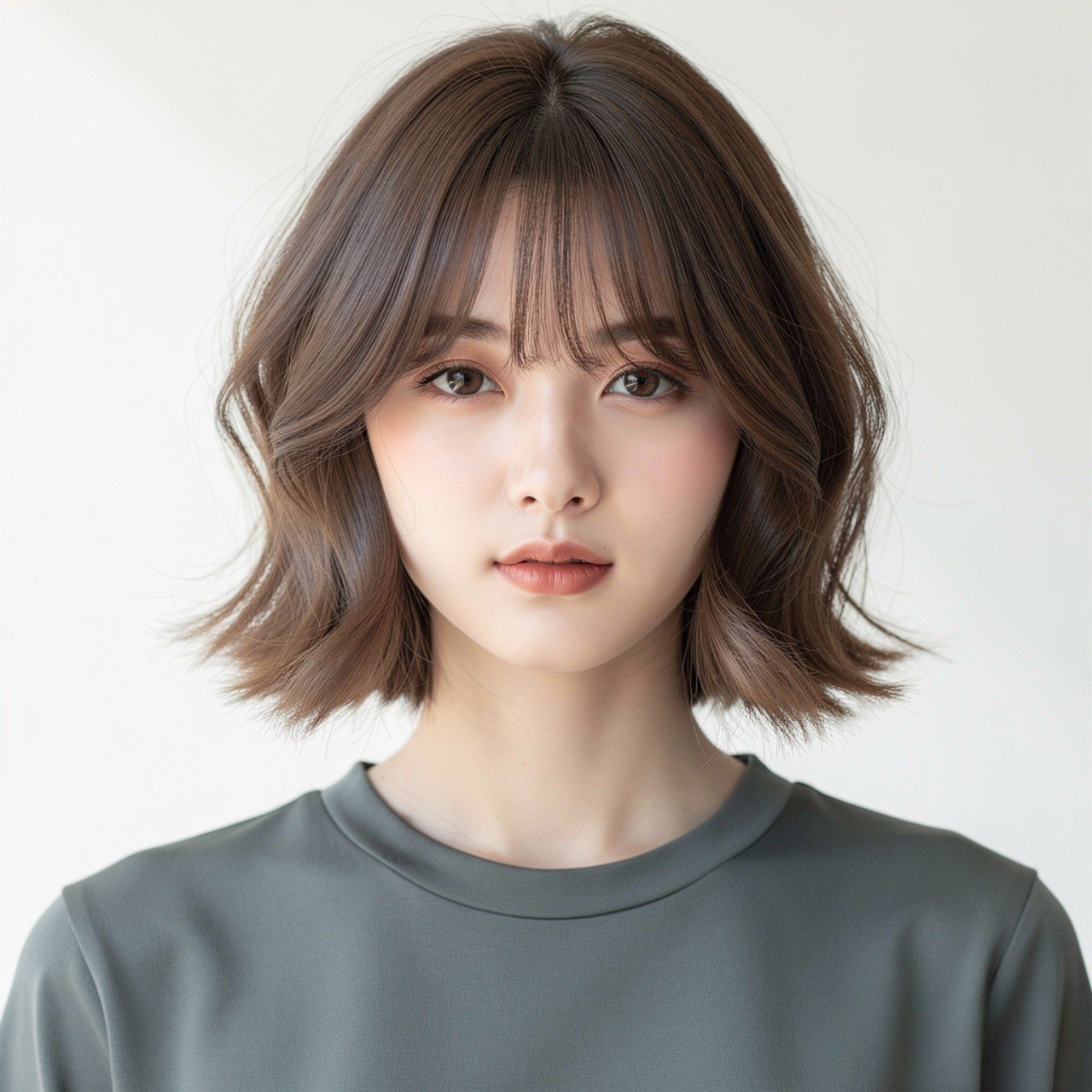 Curtain Bangs with Layers Easy Summer Hairstyle