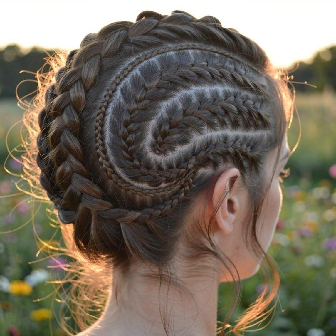 Curved Cornrows