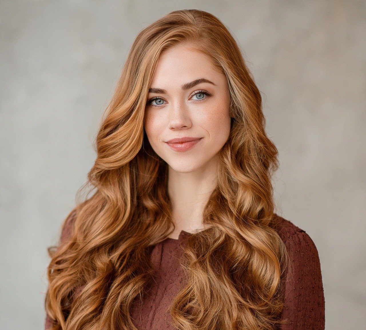 Deep Side Part with Waves Simple Hairstyle