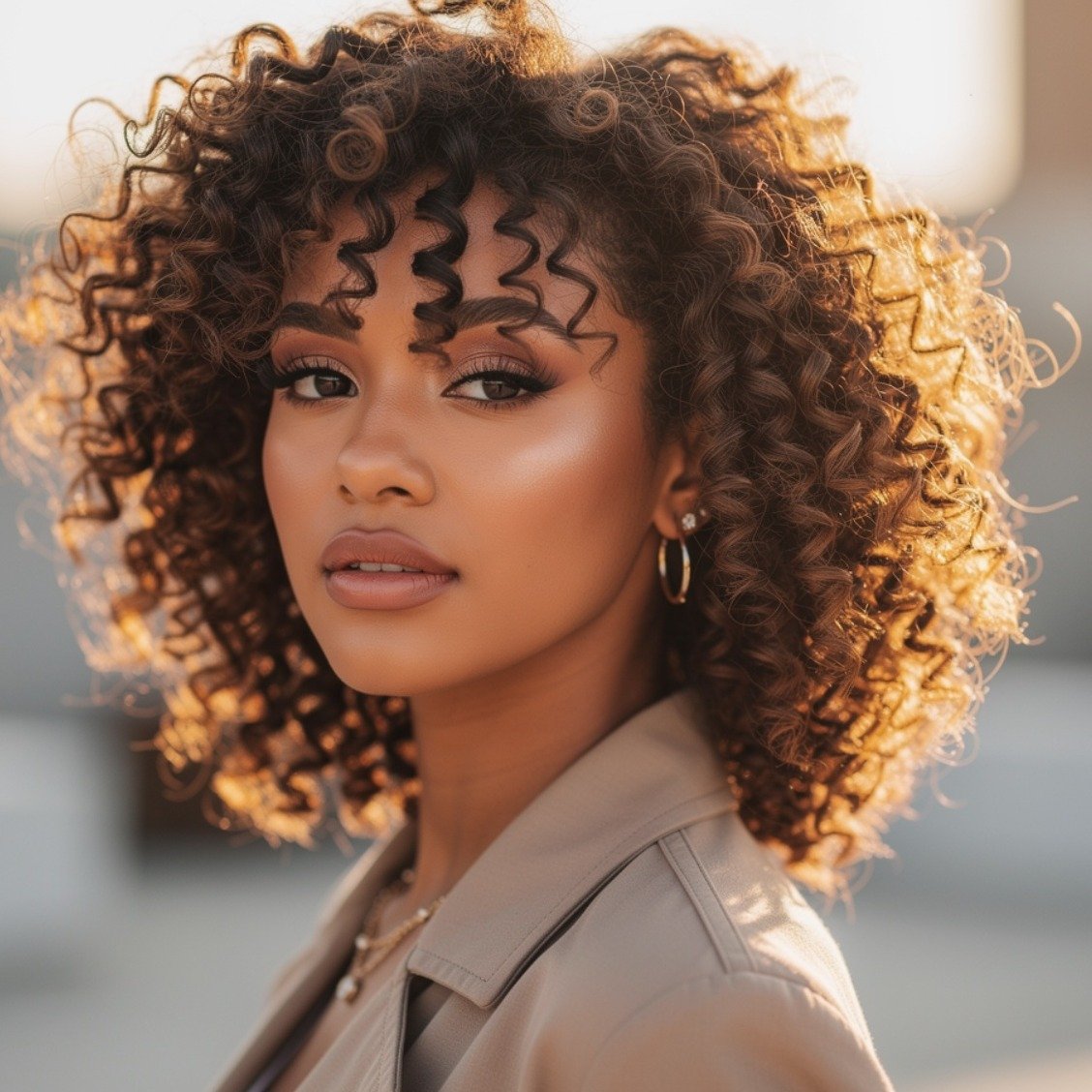 15 Trending Simple Curly Hairstyles That Are Easy and Beautiful 14 Defined Wash and Go
