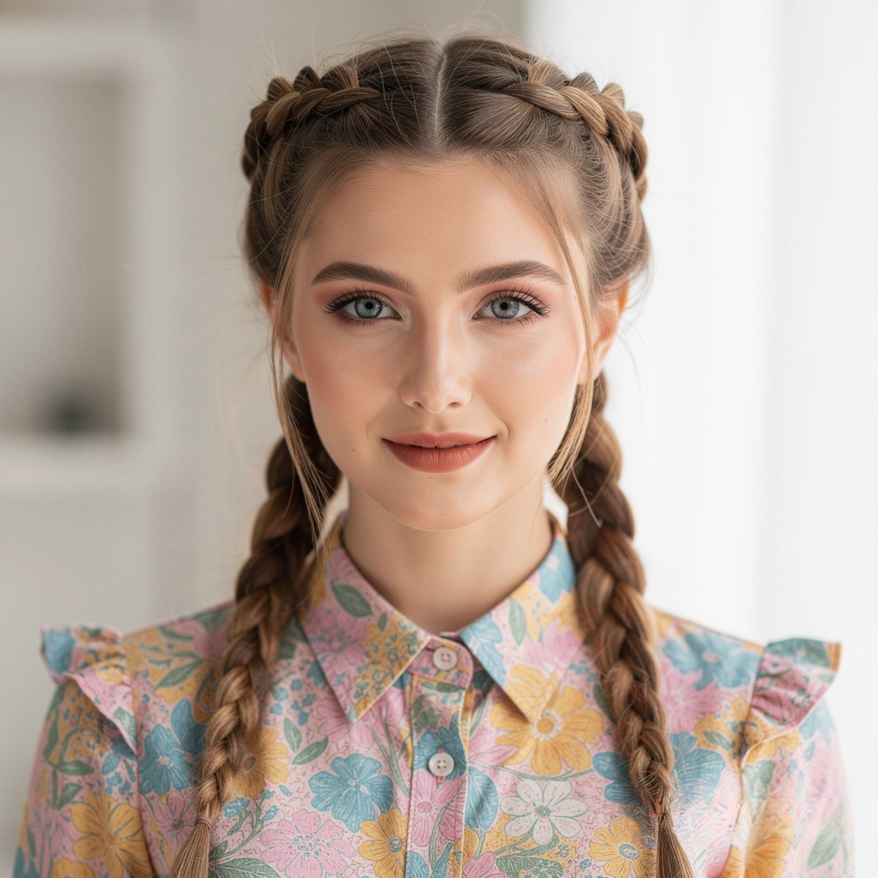 15 Trendy Summer Hairstyles Braids to Try that You’ll Love 3 Double Dutch Braids Summer Hairstyle