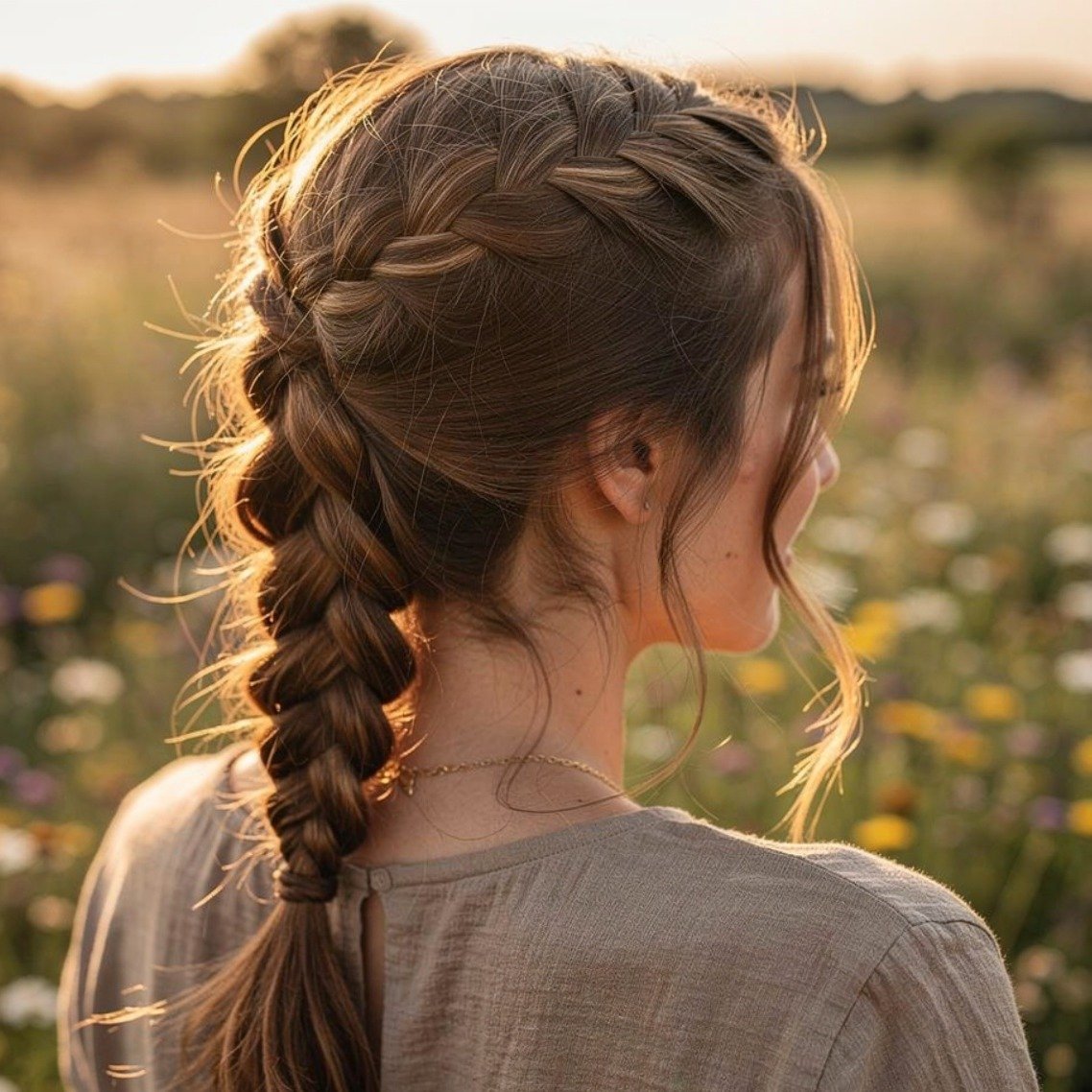 Braided Hairstyles Ponytail for a Stylish and Effortless Look 5 Dutch Braid Ponytail