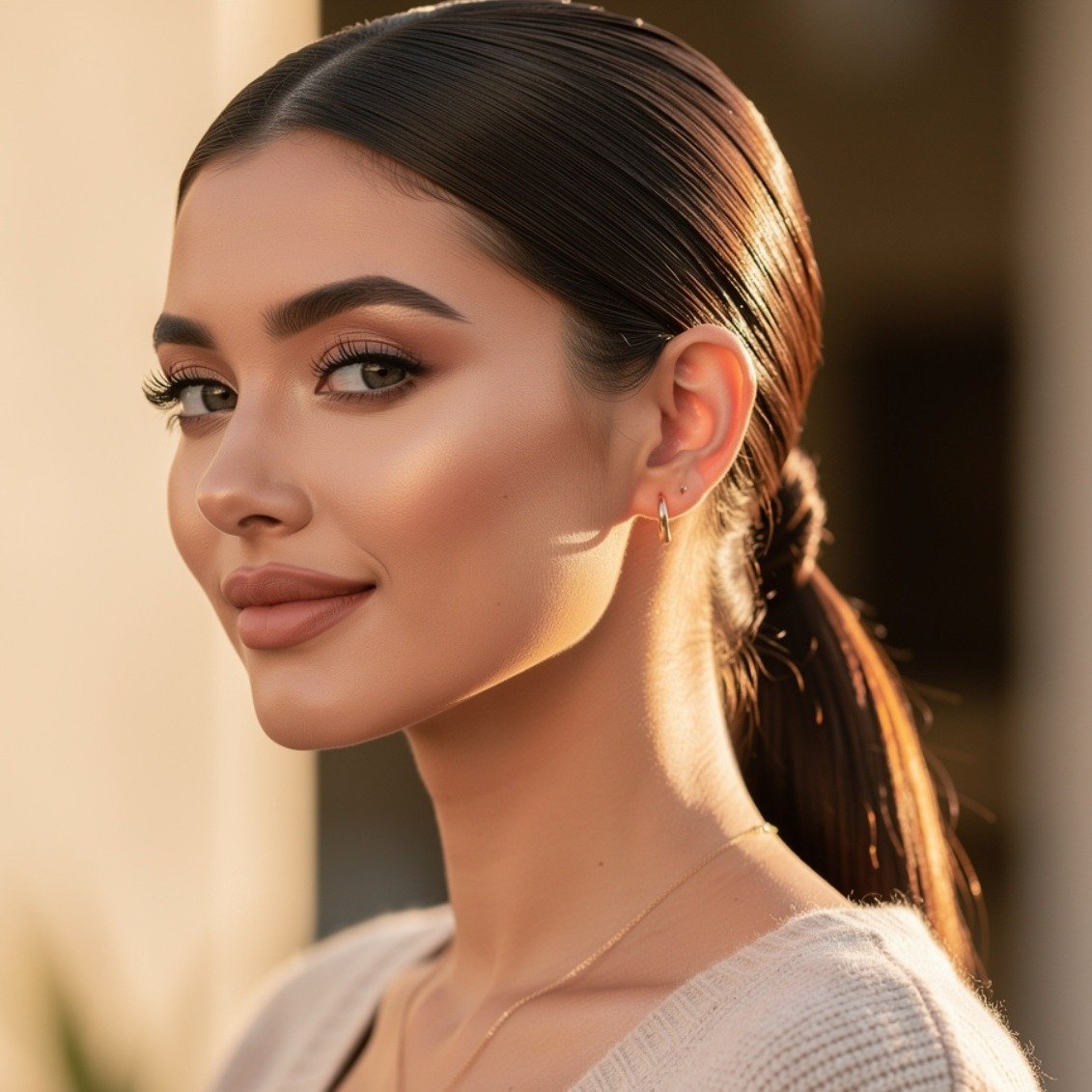 15 Trending Simple Elegant Hairstyles for Everyday and Special Events 4 Elegant Low Ponytail