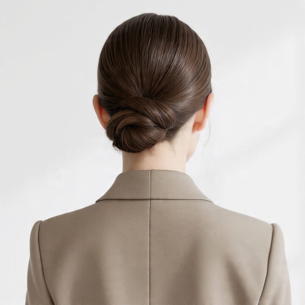 16 Trending Slick Back Hairstyles Women Are Obsessed With 6 Elegant Slicked French Twist Back Hairstyles