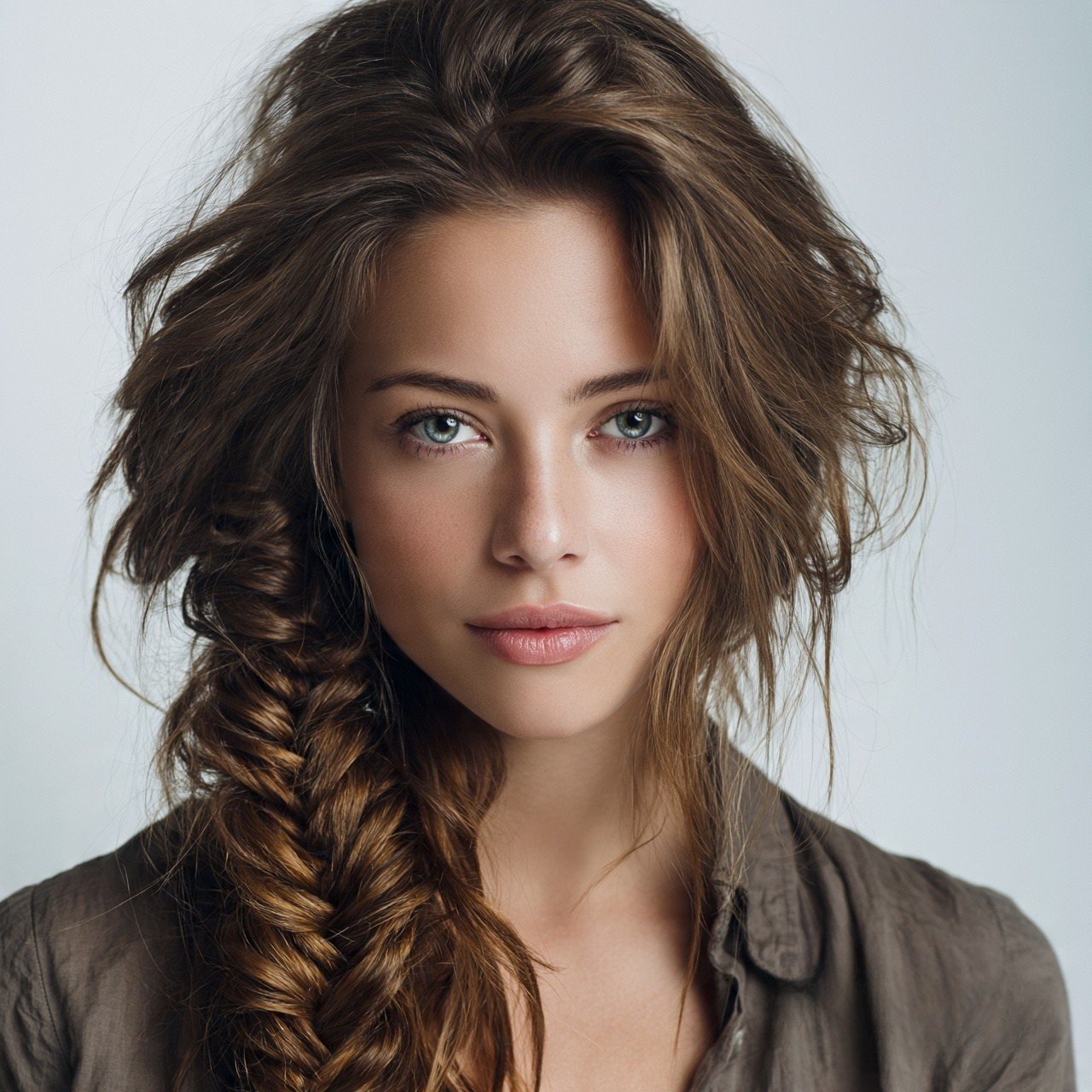 Fishtail Braid Cute and Easy Hairstyle