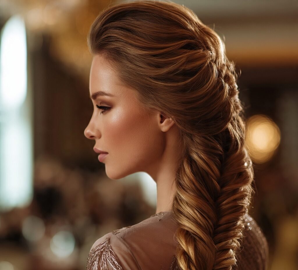 15 Trending Formal Hairstyles for Long Hair You'll Want to Try 12 Fishtail Braid Ponytail