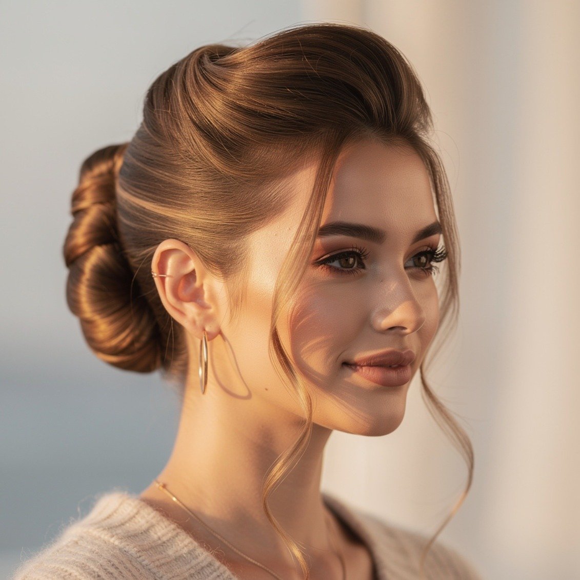 15 Trending Simple Elegant Hairstyles for Everyday and Special Events 7 French Twist