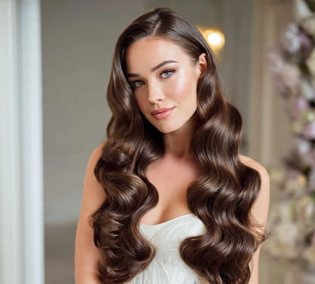 Glamorous Hollywood Waves