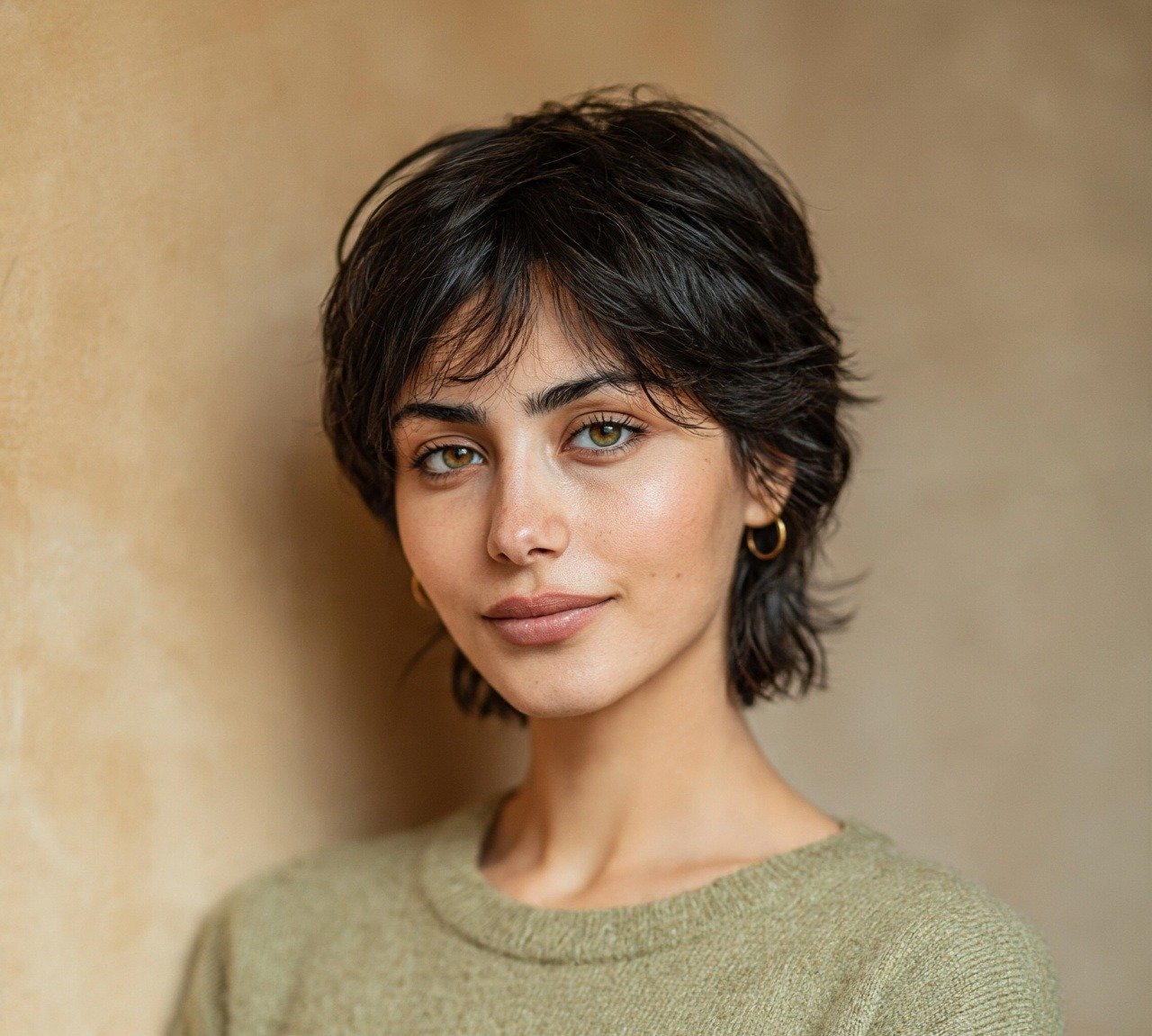 Grown-Out Pixie Shag For Short Hairs