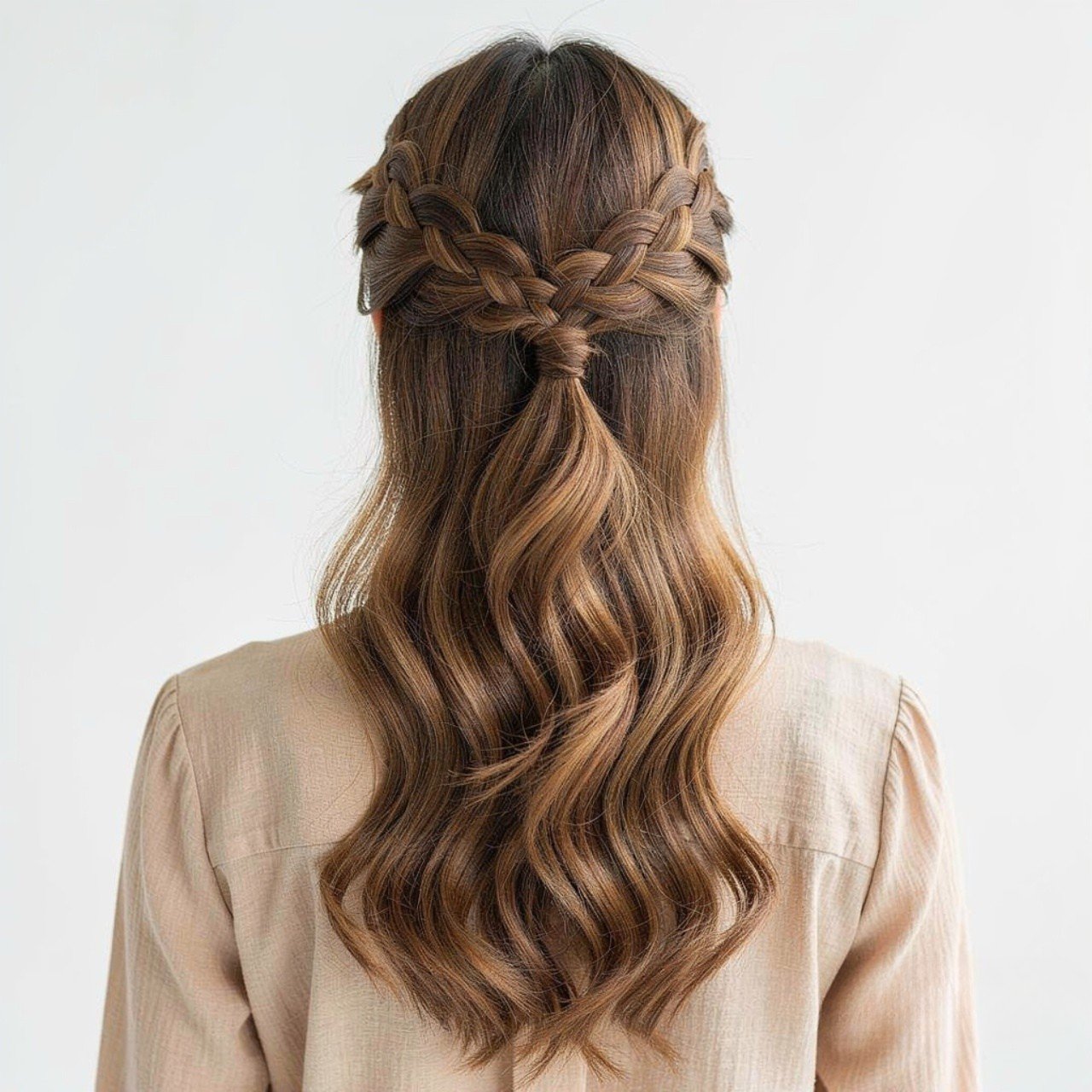 17 Trendy Summer Hairstyles for Long Hair that You’ll Love 13 Half Up Braided Summer Hairstyles for Long Hair