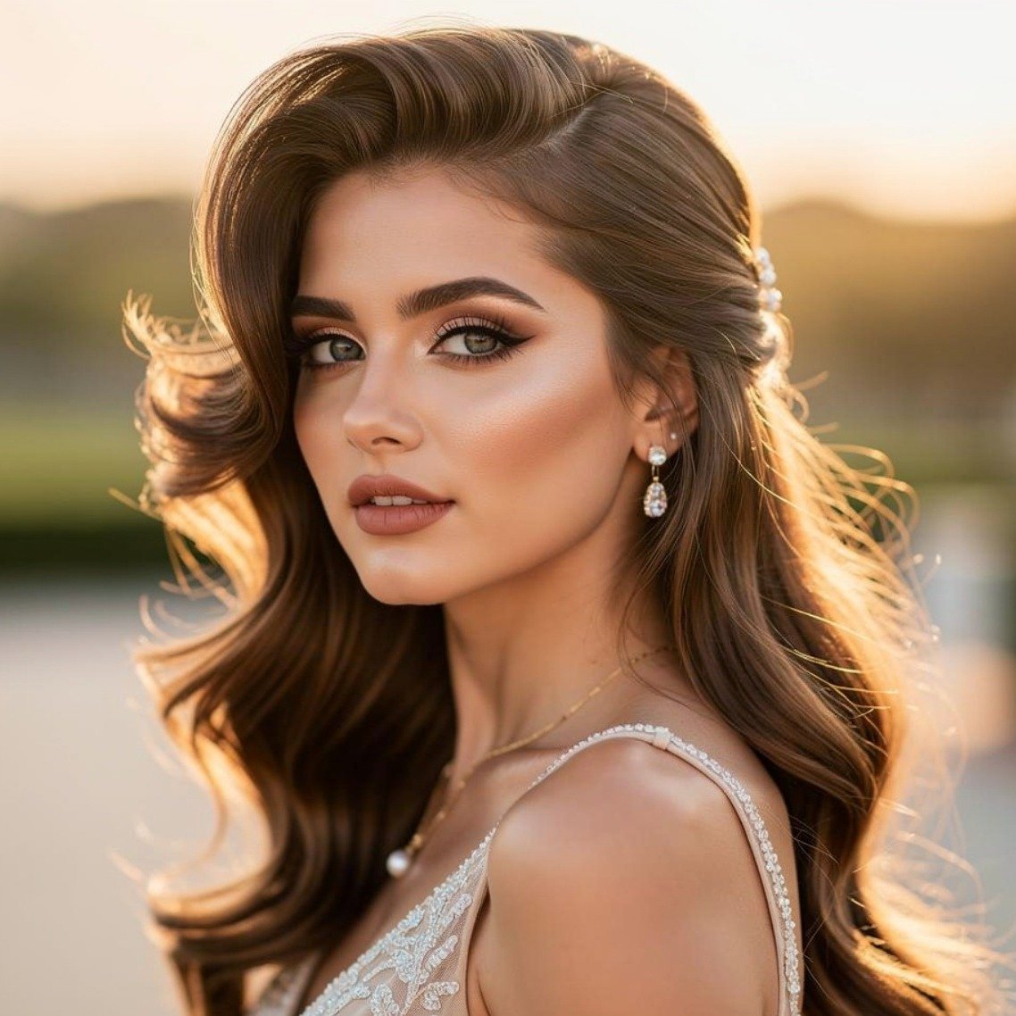 15 Trending Hairstyles Simple Enough for Everyday Style 4 Half Up Half Down Hairstyle 1