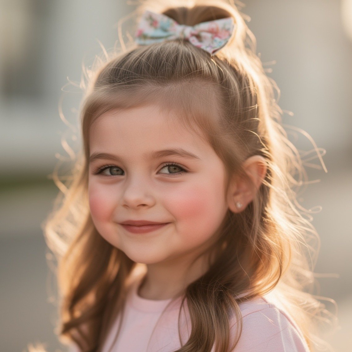 15 Trending Simple Hairstyles for Kids You'll Want to Try Every Day 7 Half Up Half Down Hairstyle 5