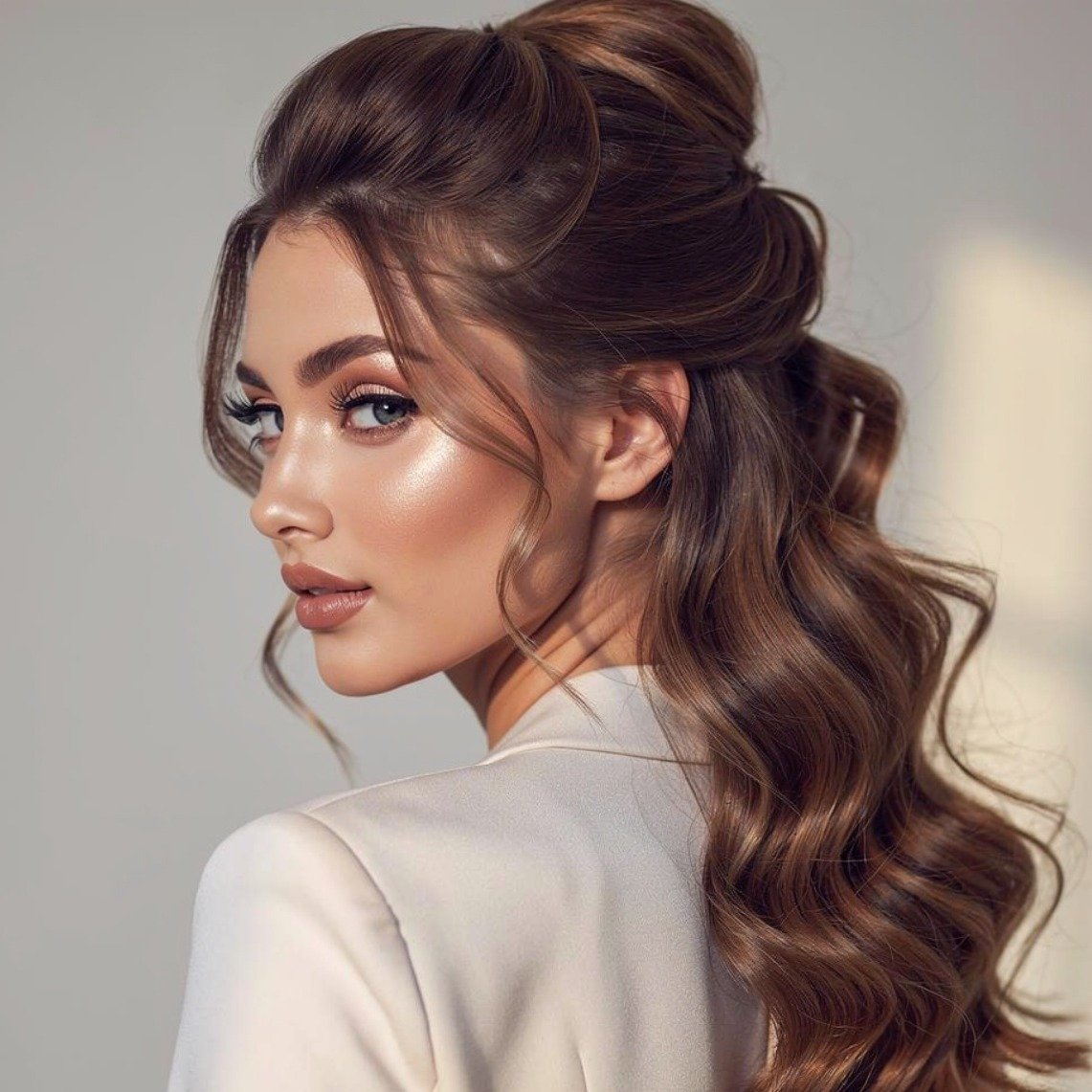 Half Up Half Down Hairstyle