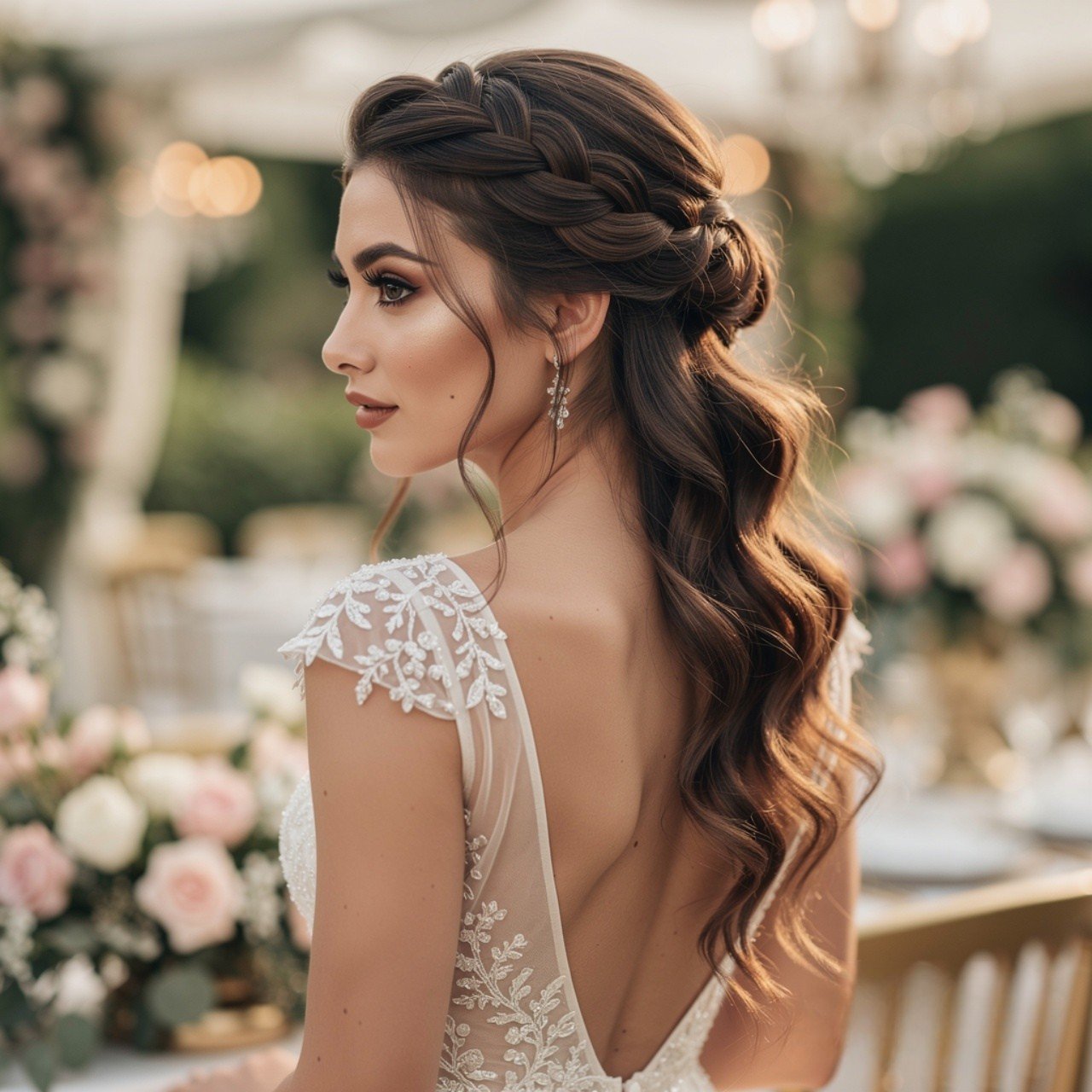 15 Trending Easy Wedding Guest Hairstyles for Elegant Looks 4 Half Up Twisted Style Wedding Guest Hairstyle