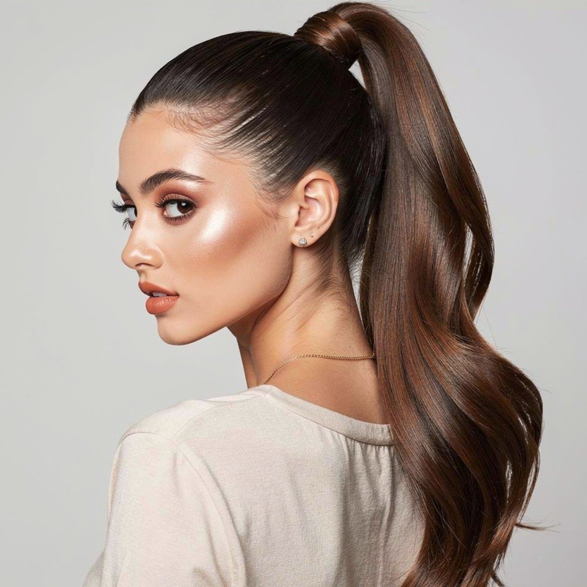 15 Cute Simple Hairstyles That Are Easy and Stylish 8 High Ponytail