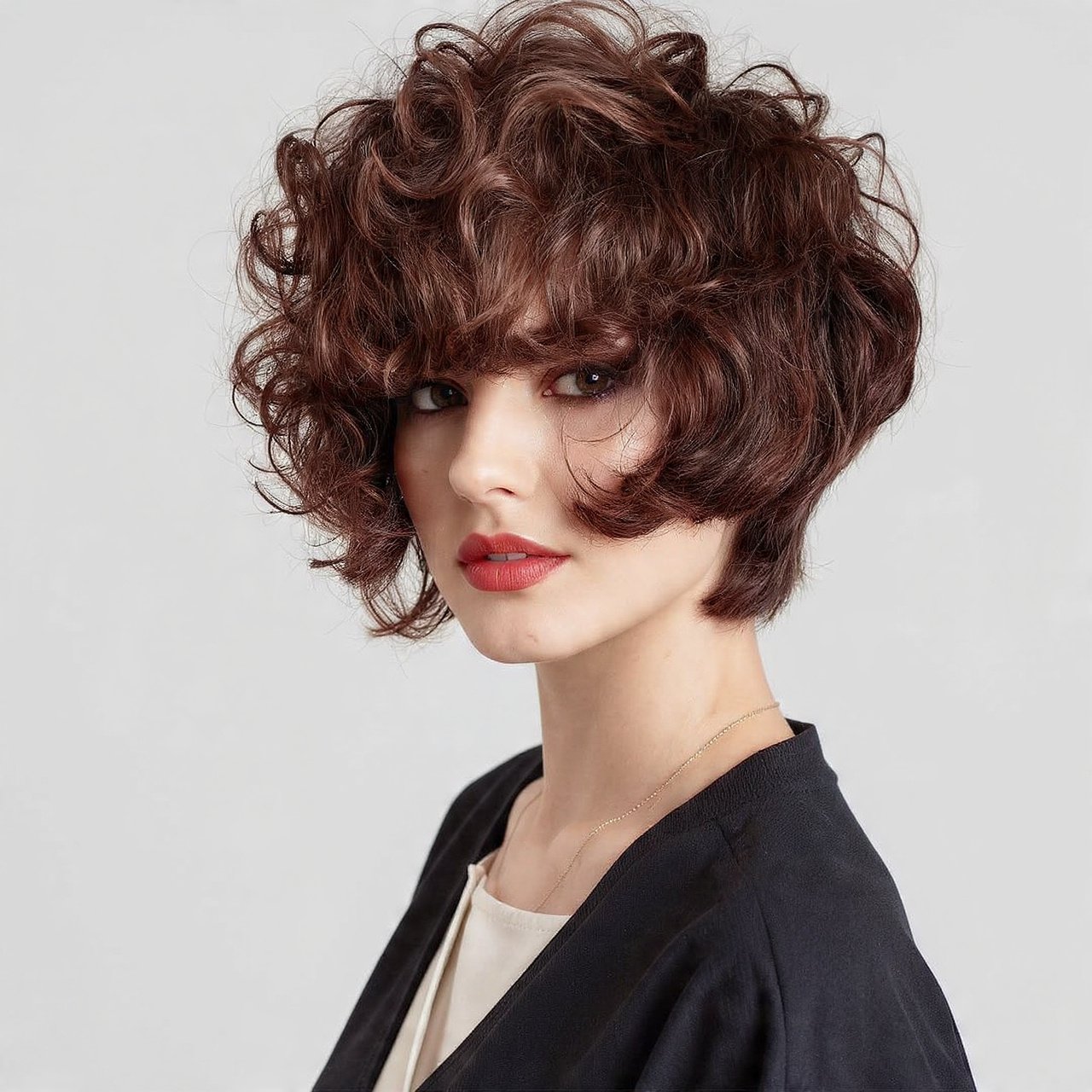 Inverted Bob Hairstyles: 16 Stunning Cuts to Inspire Your Next Salon Visit 10 Inverted Bob for Curly Hair