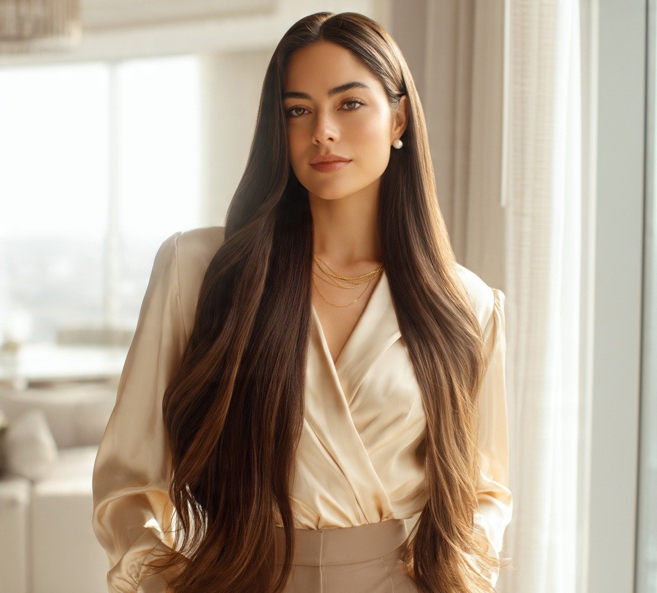 17 Stunning Layered Haircuts for Long Hair That Deserve Your Attention 9 Invisible Layer Haircut for Long Hair