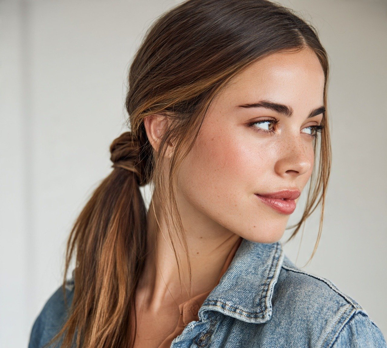 Easy Hairstyles for Long Hair: 15 Gorgeous Ideas Worth Pinning 7 Knotted Low Ponytail cropped