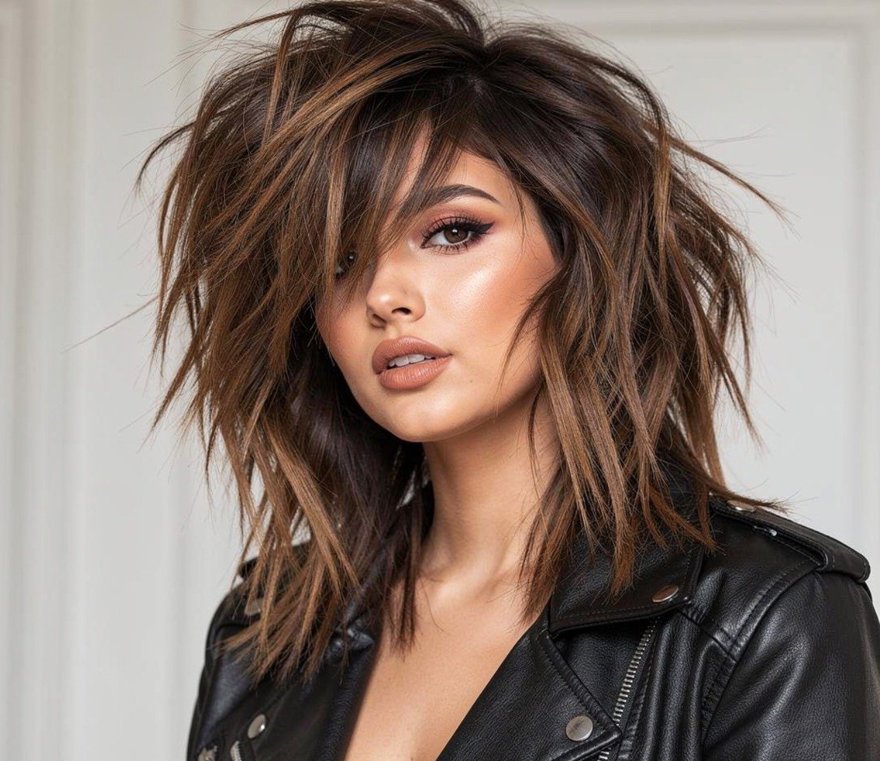 Layered Shag Quick Weave Hairstyles for Volume