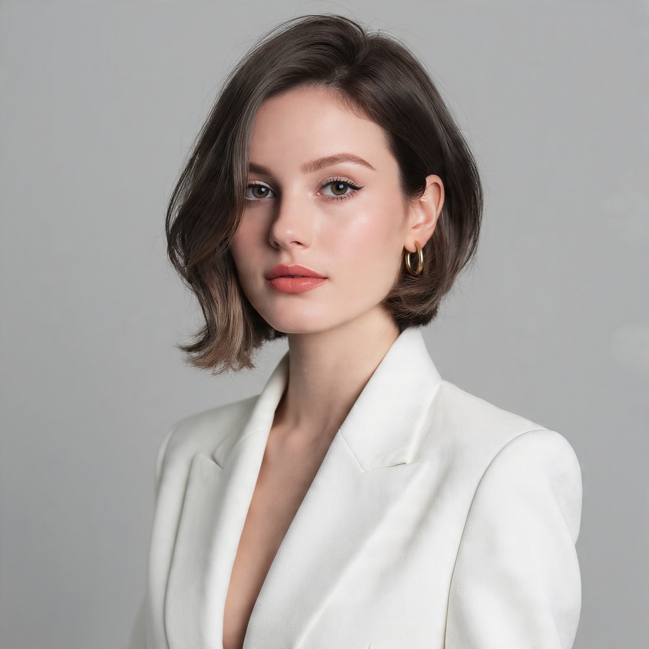 Long Angled Bob Lob