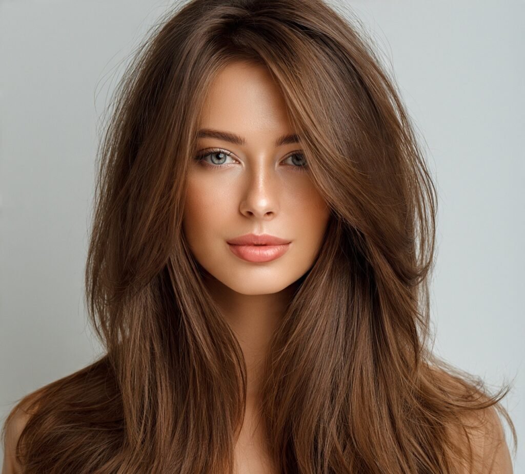 Long Bob to Long Hair Transition Layers