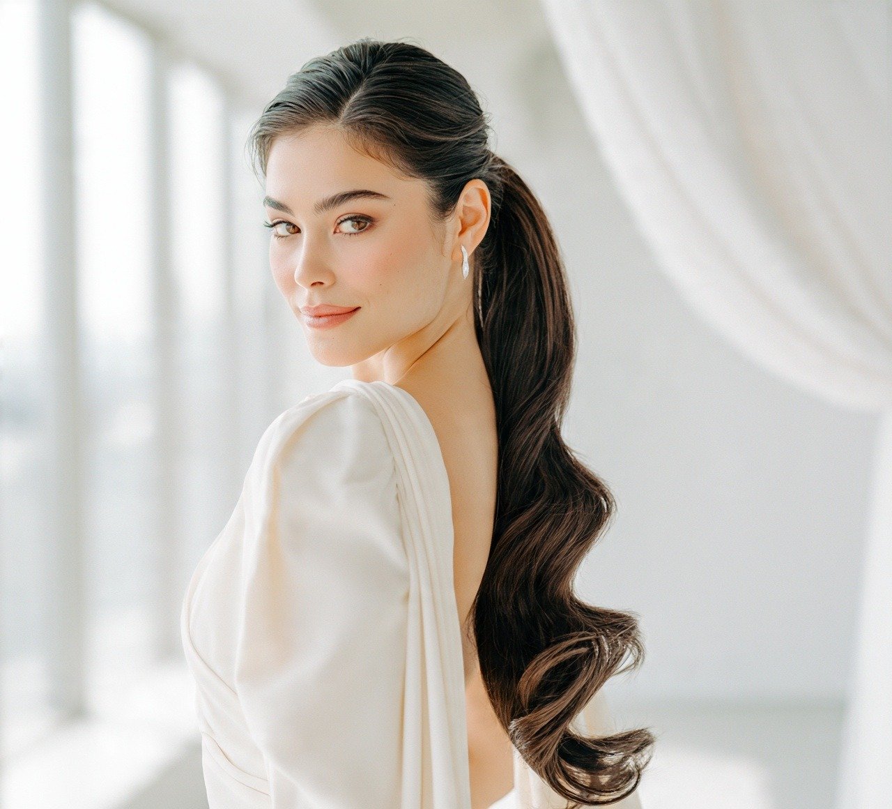 Long Extension Ponytail cropped