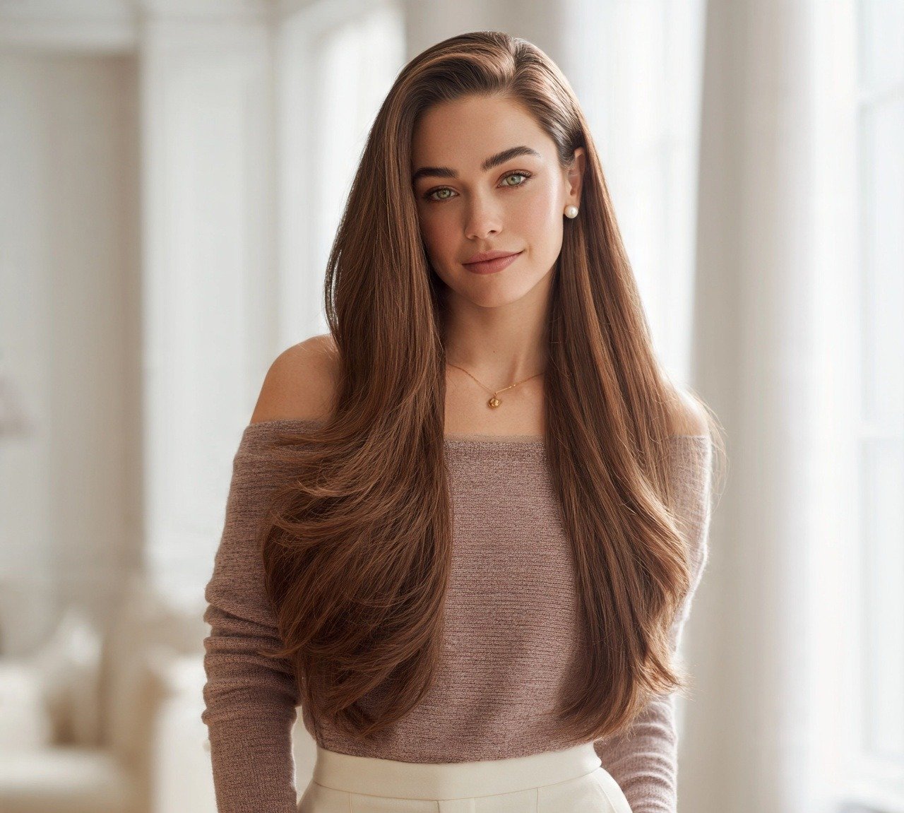 Long Hair with Invisible Layers